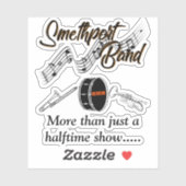 Smethoportマーチングバンドサポーター シール (シート)