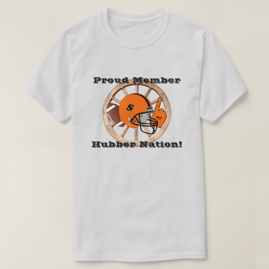 Smethoport Hubers Hubber Nation Football Helmet LT Tシャツ (デザイン正面)