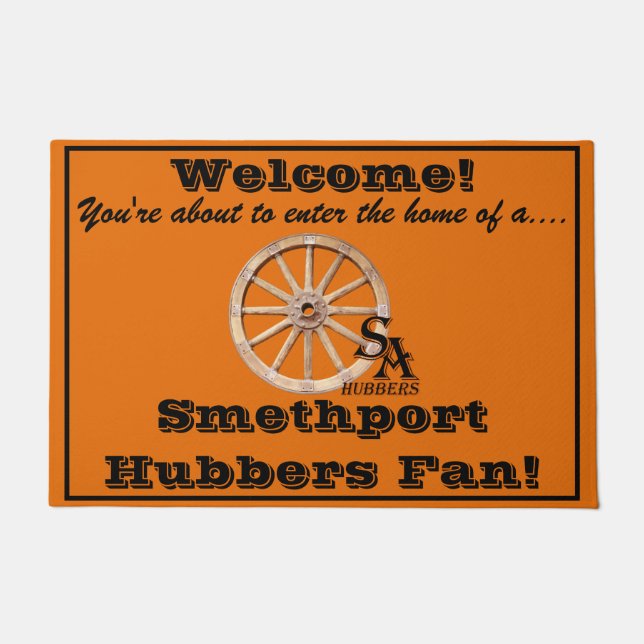 Smethport Hubbersの大きいドアマット ドアマット (正面)