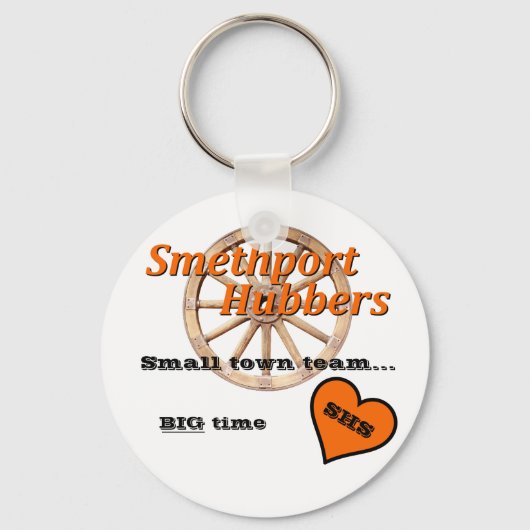 Smethport Hubersスモールタウンチームファン キーホルダー (正面)