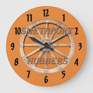 Smetport Hubbersファンクロック ラージ壁時計