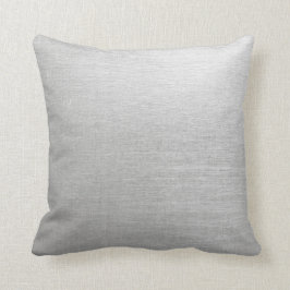 SMGGシルバー金属グレーバックグランドウォーパップ クッション