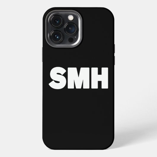 SMH | テキストスラング Case-Mate iPhoneケース iPhone 13 Pro Maxケース (裏面)