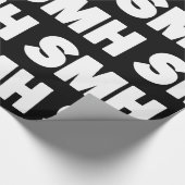 SMH |文字スラングの折り返し紙 ラッピングペーパー (角)