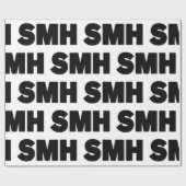 SMH |文字スラング ラッピングペーパー (フラット)