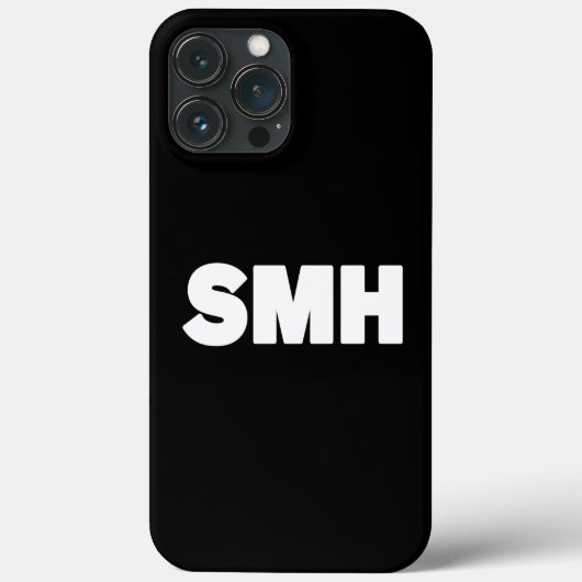 SMH |文字スラングCase-Mate iPhone Case Case-Mate iPhoneケース (裏面)
