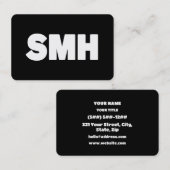 SMH | Text Slang 名刺 (正面/裏面)