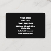 SMH | Text Slang 名刺 (裏面)