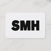 SMH | Text Slang 名刺 (正面)