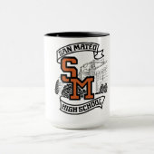 SMHS 2の調子の陶磁器のマグ マグカップ (中央)