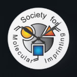 SMIウォールクロック ラウンド壁時計<br><div class="desc">SMI (Society for Molecular Imprinting)のロゴが付いた壁掛け時計 – 研究室素晴らしや事務所に追加！</div>