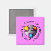 SMIマグネットピンク マグネット (正面/裏面)