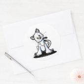 Smidgeスタンプ ラウンドシール (封筒)