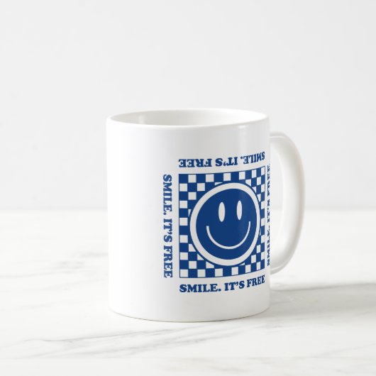 Smile コーヒーマグカップ (正面右)