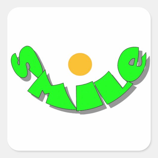 Smile スクエアシール (正面)