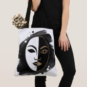 Smile トートバッグ (クローズアップ)