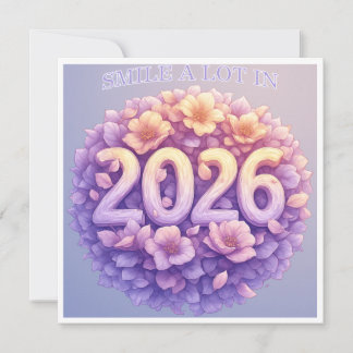 Smile a lot in 2026 カード