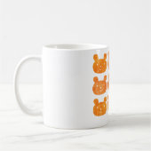 smile bear orange コーヒーマグカップ (左)