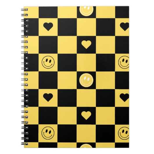 Smile black and yellow ノートブック (正面)