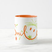 Smile Brush Style Line Art | Combo Mug マグカップ (中央)