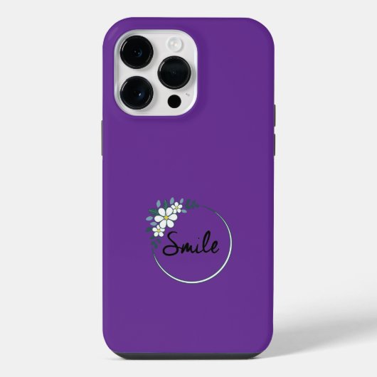 Smile Cara para celular  iPhoneケース (裏面)
