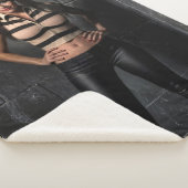 Smile Corner sherpa blanket シェルパブランケット (3/4)