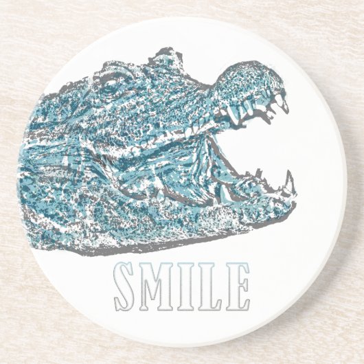 Smile Crocodile  コースター (正面)