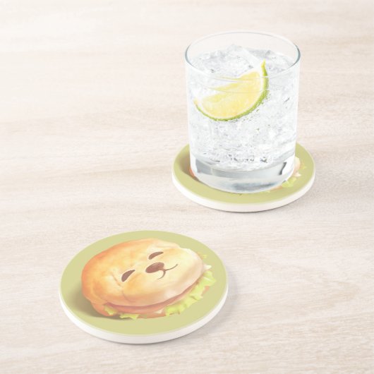 Smile Dog Burger コースター (側面)