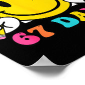 Smile Face I Survived 67 Days Of School  ポスター (角)
