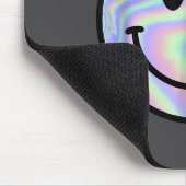 Smile Face Shirt Happy Smiling Face Rave Edm Music マウスパッド (コーナー)