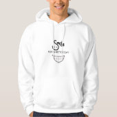 Smile For A Better Day Men Hoodie パーカ (正面)
