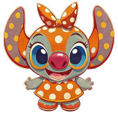 Smile  funny cartoon シール