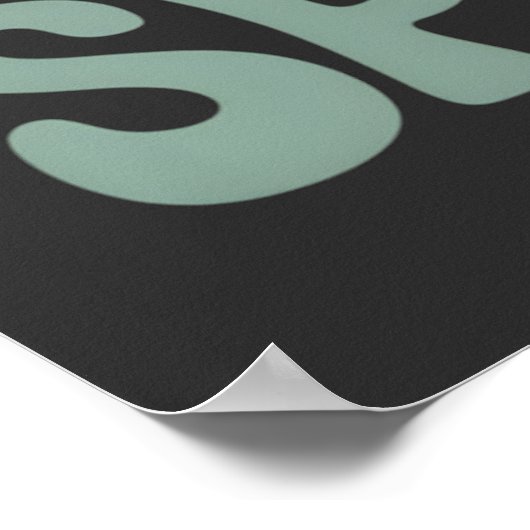 Smile Healthy Spine Chiropractor Quote Design ポスター (角)