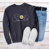 Smile Hoodie with Smiling Daisy スウェットシャツ