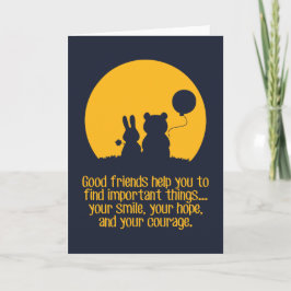 Smile, hope, courage カード