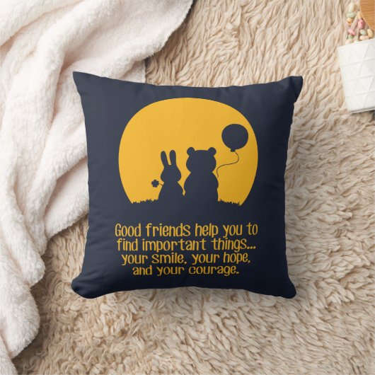 Smile, hope, courage クッション (ブランケット)