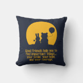 Smile, hope, courage クッション (正面)