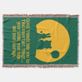 Smile, hope, courage スローブランケット