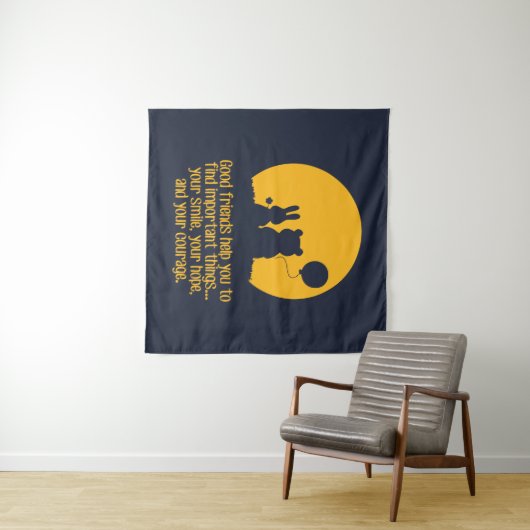 Smile, hope, courage タペストリー (インサイチュ(横))