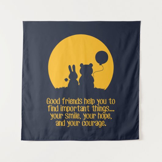 Smile, hope, courage タペストリー (正面)