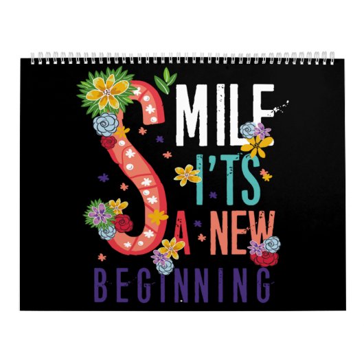 smile it's a new beginning カレンダー (カバー)