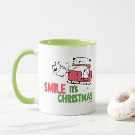 Smile, it's Christmas マグカップ