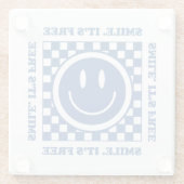 Smile It's Free ガラスコースター (裏面)