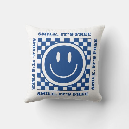 Smile It's Free クッション (裏面)