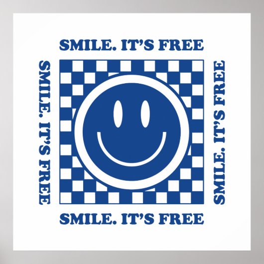 Smile It's Free ポスター (正面)