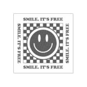 Smile It's Free ラバースタンプ (インプリント)