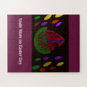 Smile More on Easter Day Puzzle ジグソーパズル (横)