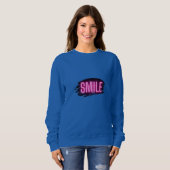 Smile Neon Graphic Women’s Sweatshirt スウェットシャツ (正面フル)