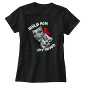 Smile now cry never Tシャツ
