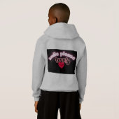 Smile Please Kids Pullover Hoodie (裏面フル)